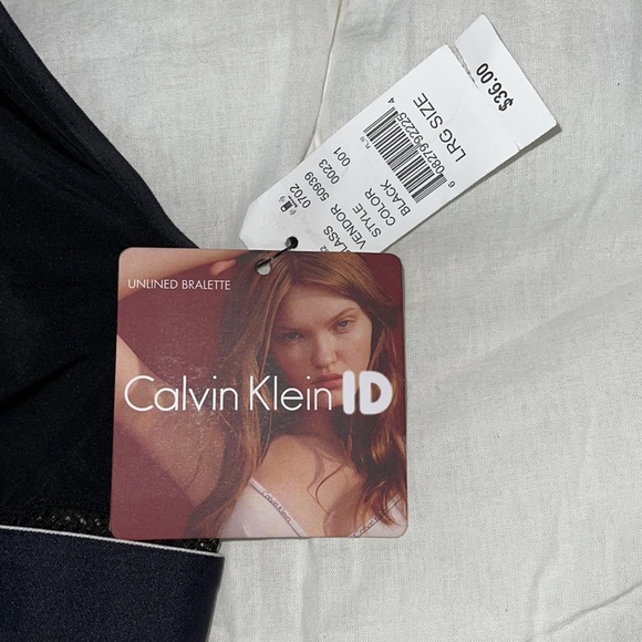 NWT Calvin Klein Unlined Bralette - Picture 2 of 4